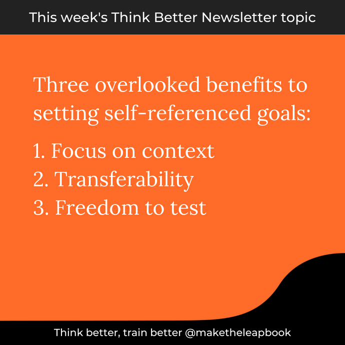 2-11-21 - The benefits of self-referenced goal-setting